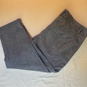 Loft by Ann Taylor Sz 12 Marisa Cropped‎ Pants Cotton Blend The Riviera Pant